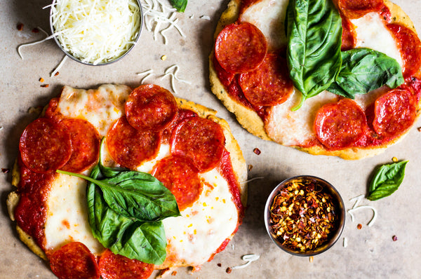 herbed flatbread pizza