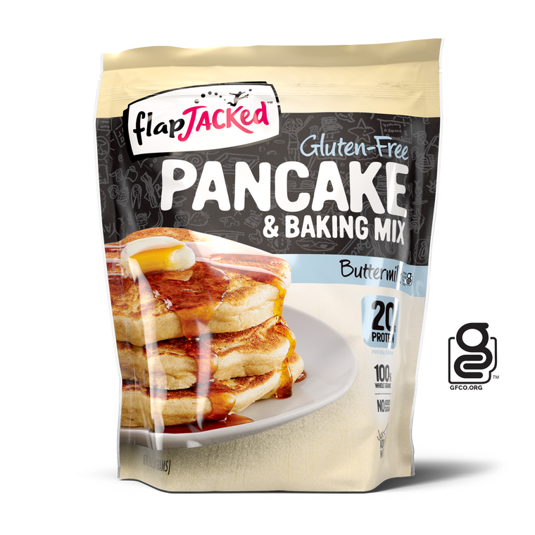 Certified Gluten-Free Buttermilk Protein Pancake & Baking Mix 