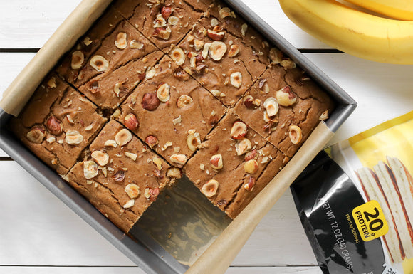 Banana Nut Blondies