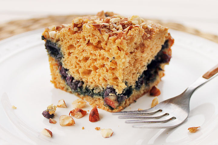 Blueberry Almond Coffee Cake