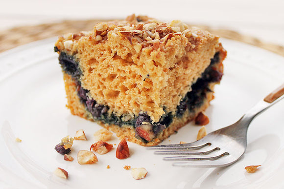 Blueberry Almond Coffee Cake