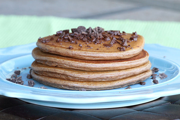 Chocolate Almond Pancakes