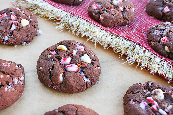 Cocoa Peppermint Cookies