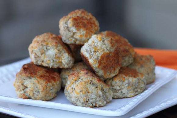 Dave's Savory Cheddar Sausage Balls