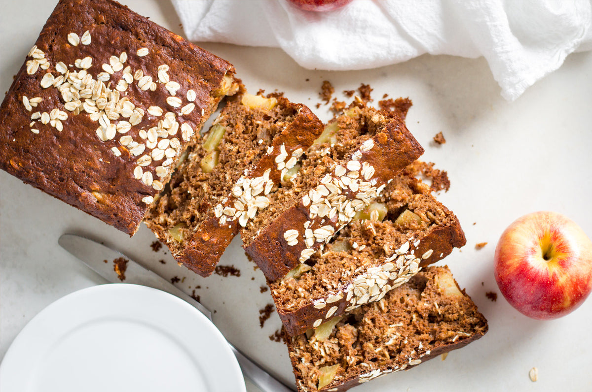 Spiced Apple Oat Bread