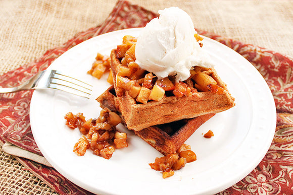 Apple Pie Waffles