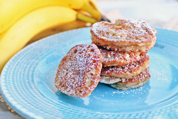 Caramalized Banana Fritters