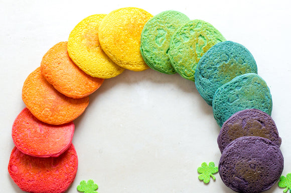 Rainbow Pancakes