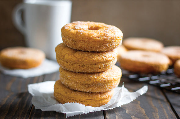 Pumpkin Spice Donuts