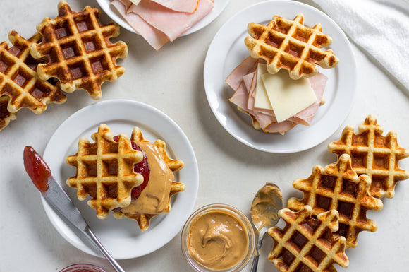 Lunchbox Waffle Sliders