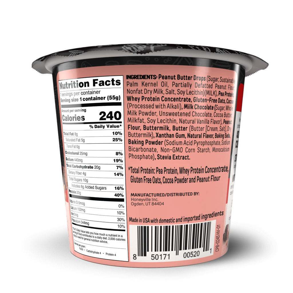 Chocolate Peanut Butter Mighty Muffin - 12 Pack