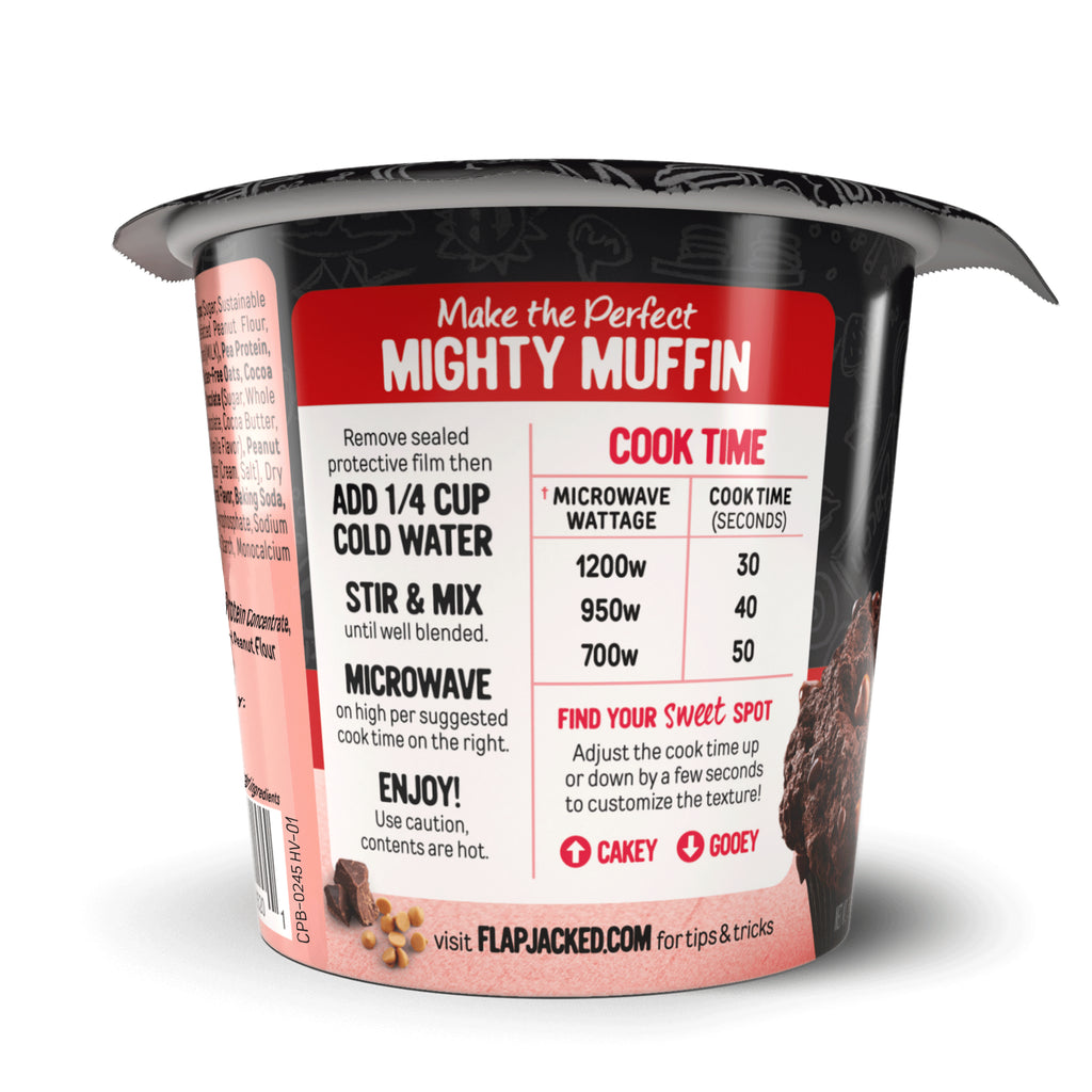 Chocolate Peanut Butter Mighty Muffin - 12 Pack