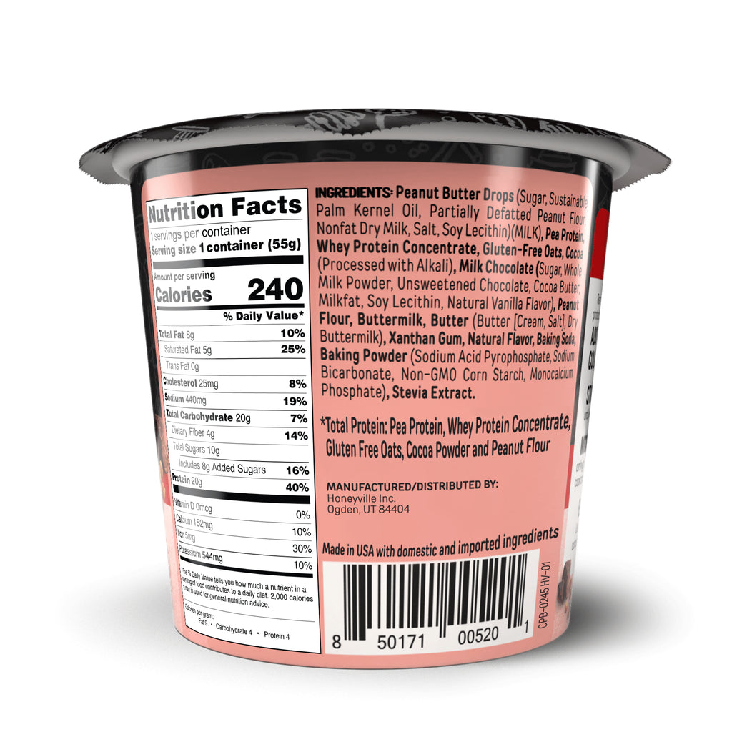 Chocolate Peanut Butter Mighty Muffin - 12 Pack