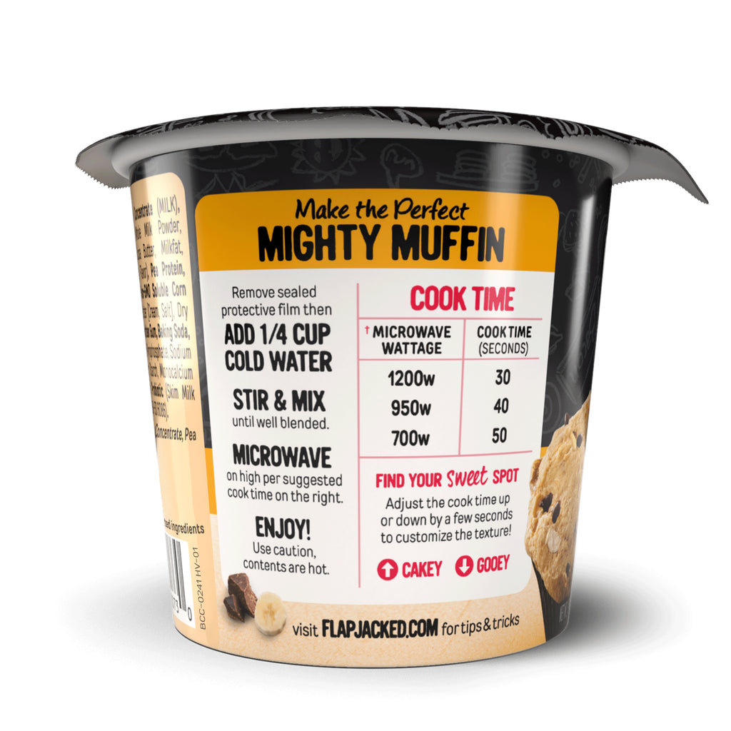 Banana Chocolate Chip Muffin - 12 Pack