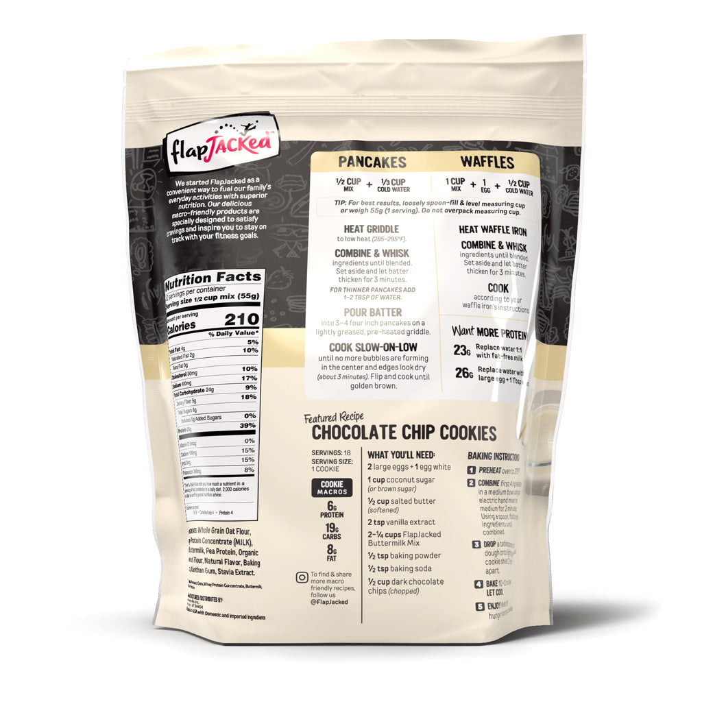 24oz - Buttermilk Protein Pancake & Baking Mix