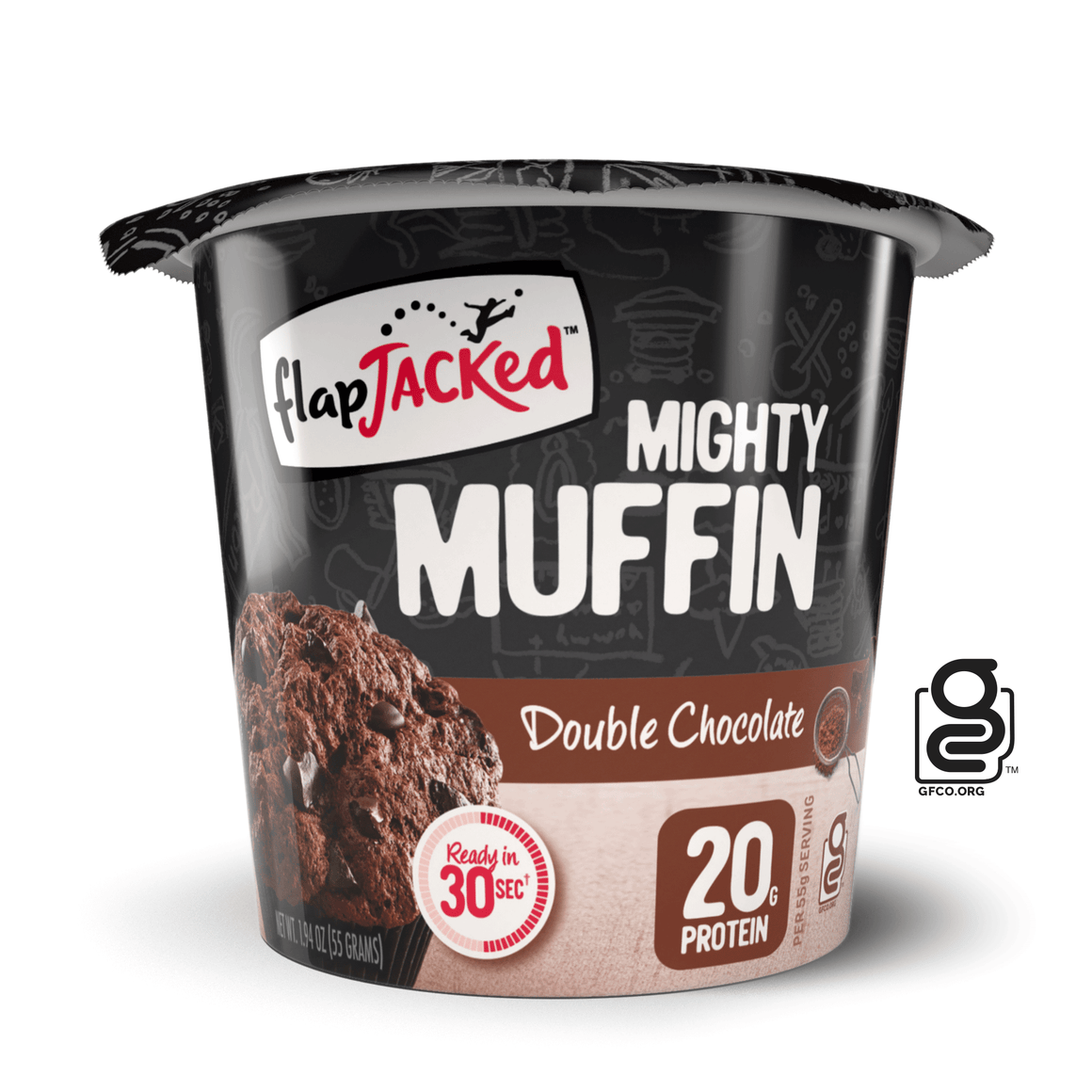 Double Chocolate Mighty Muffin - 12 Pack